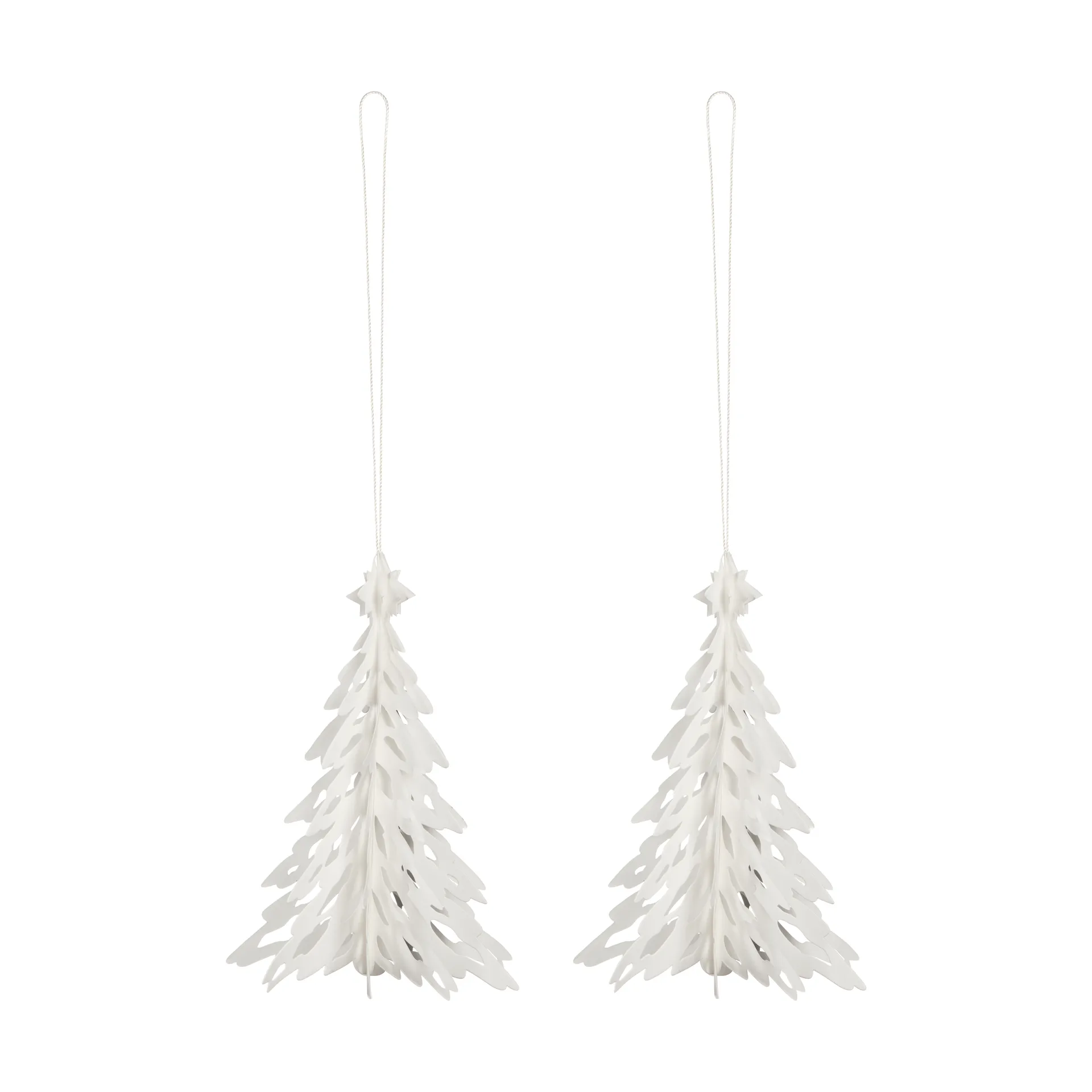 Paper Pinetree dekorationshänge 2-pack, Natural Cooee Design
