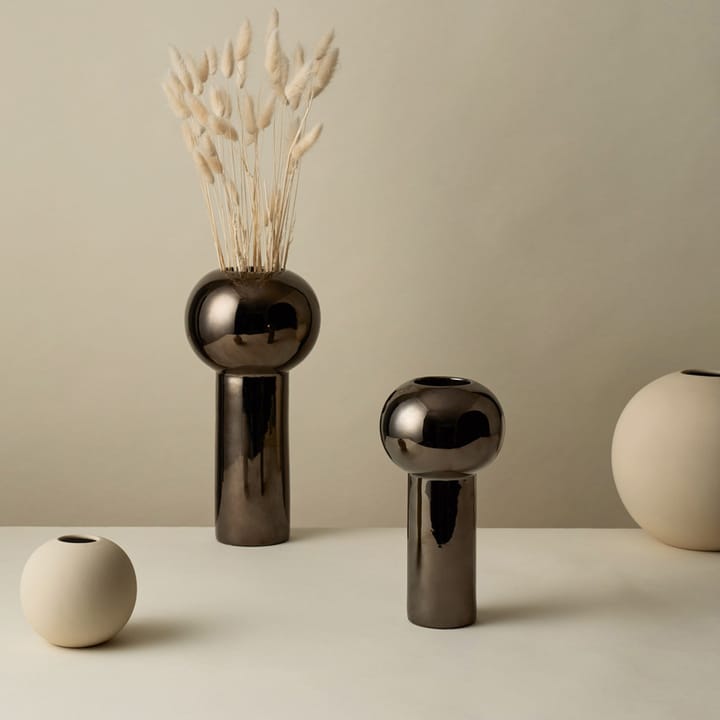Pillar vas 32 cm - Dark Silver - Cooee Design