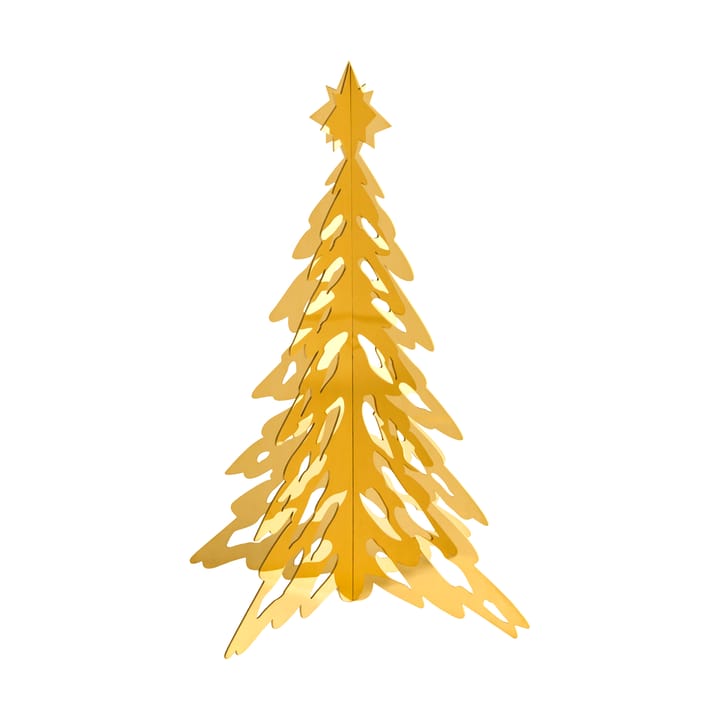 Pinetree dekorationsgran 30 cm - Mässing - Cooee Design