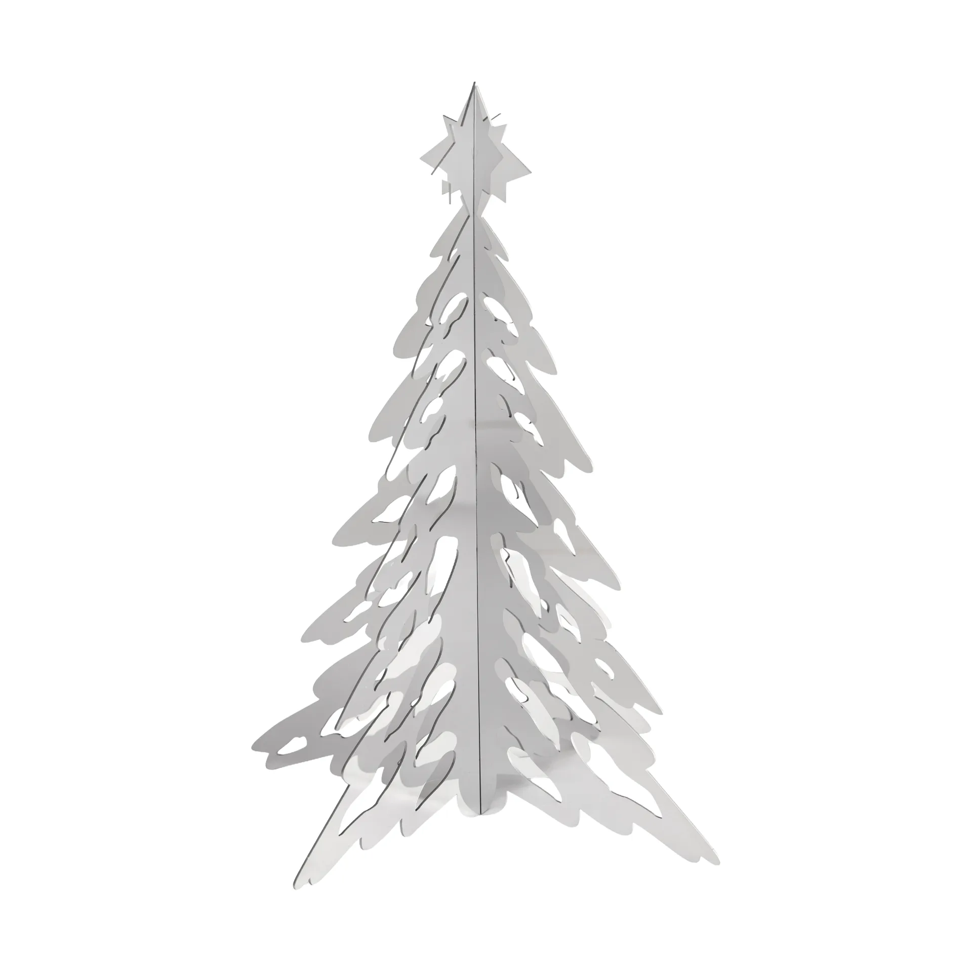 Pinetree dekorationsgran 30 cm, Rostfritt stål Cooee Design