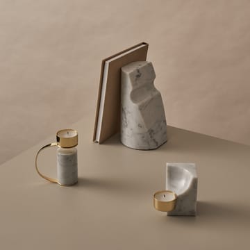 Quarter värmeljusstake - Carrara - Cooee Design