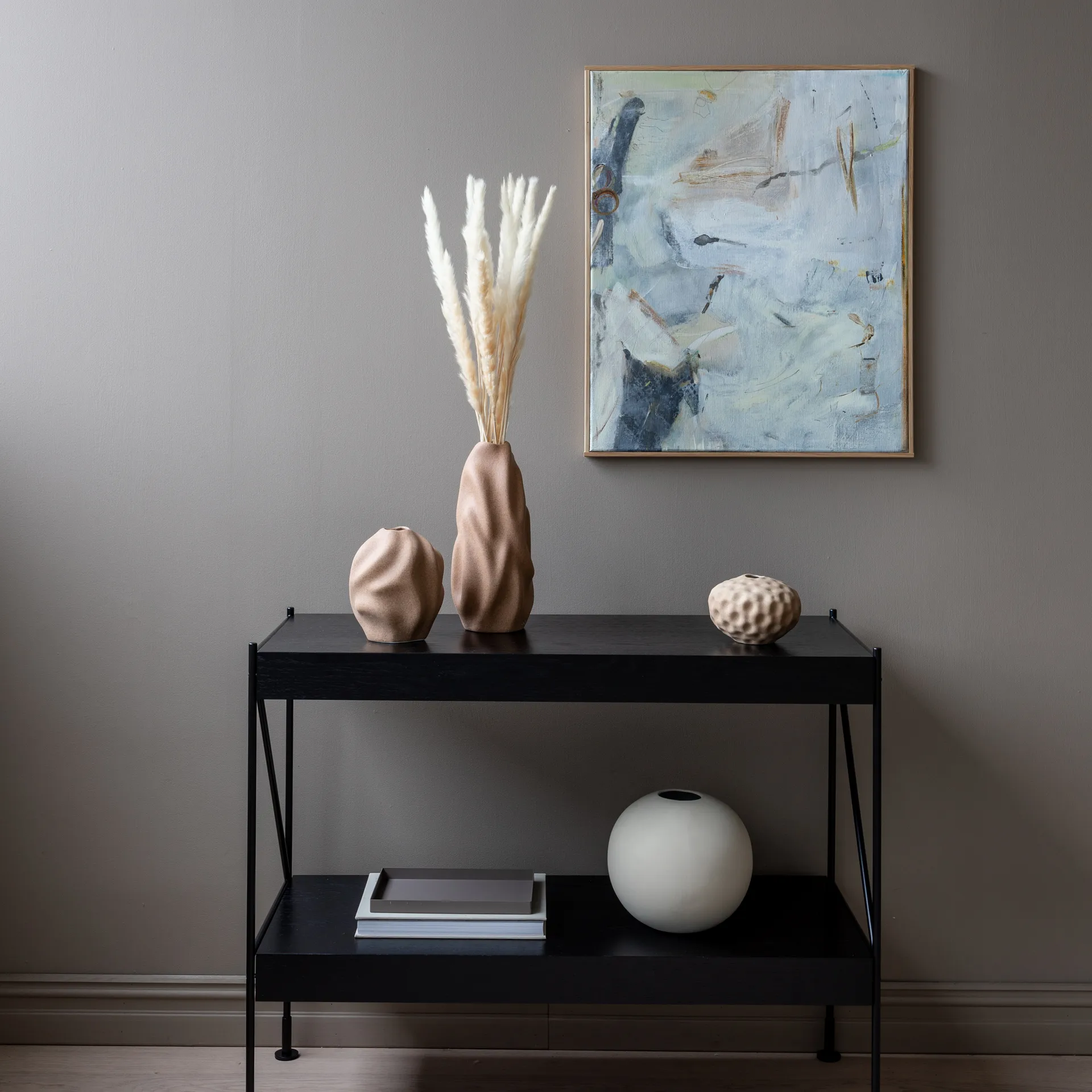 Seedpod vas 10 cm, Walnut Cooee Design