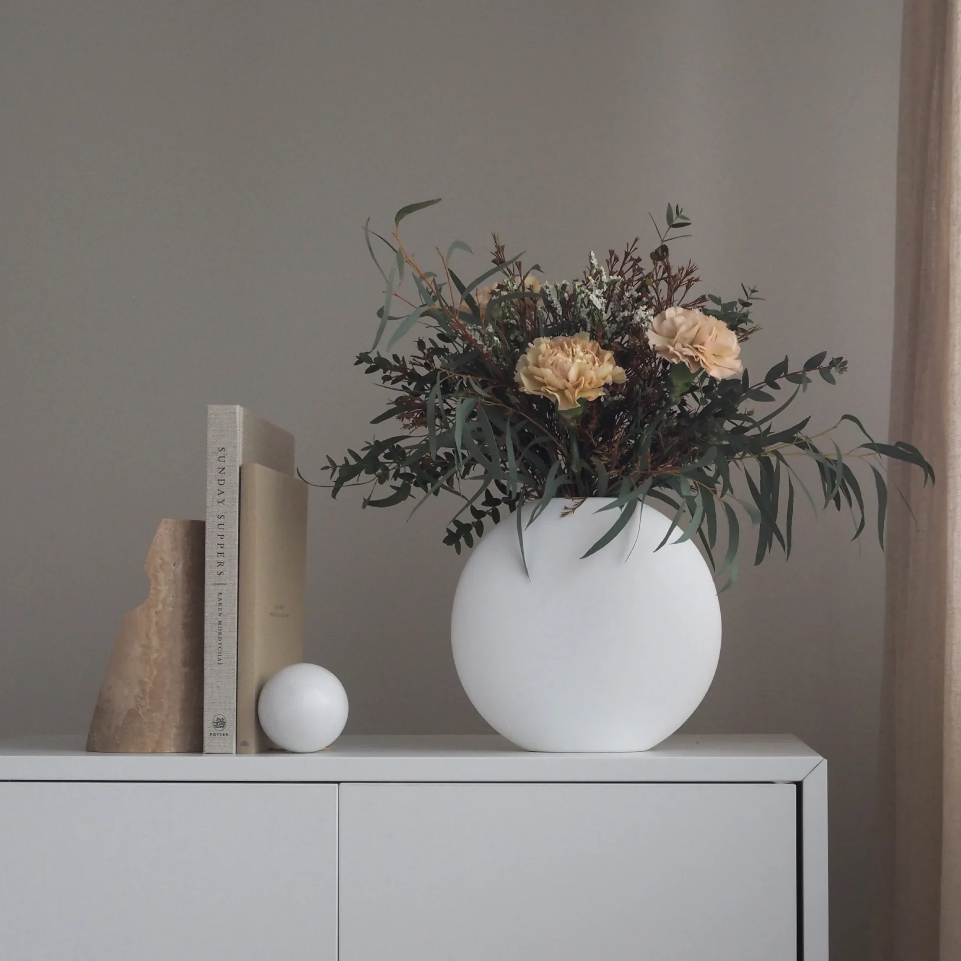 Shoulder bokstöd, Travertine Cooee Design