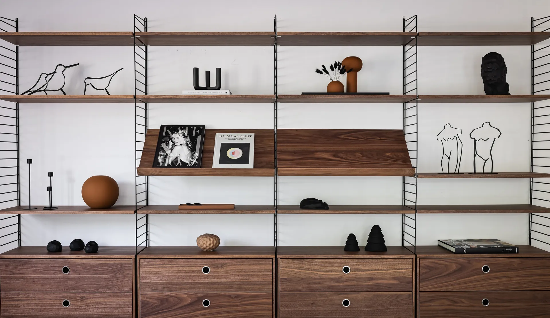 Snowy julgran 15 cm, Black Cooee Design