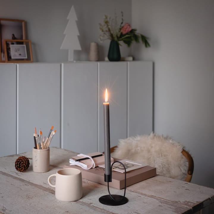 Swoop ljusstake, Svart Cooee Design