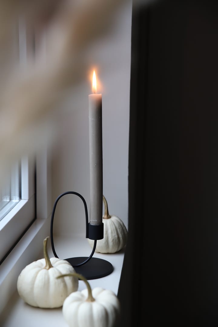 Swoop ljusstake, Svart Cooee Design
