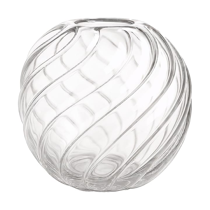 Twist ball vas Ø20x19 cm - Clear - Cooee Design