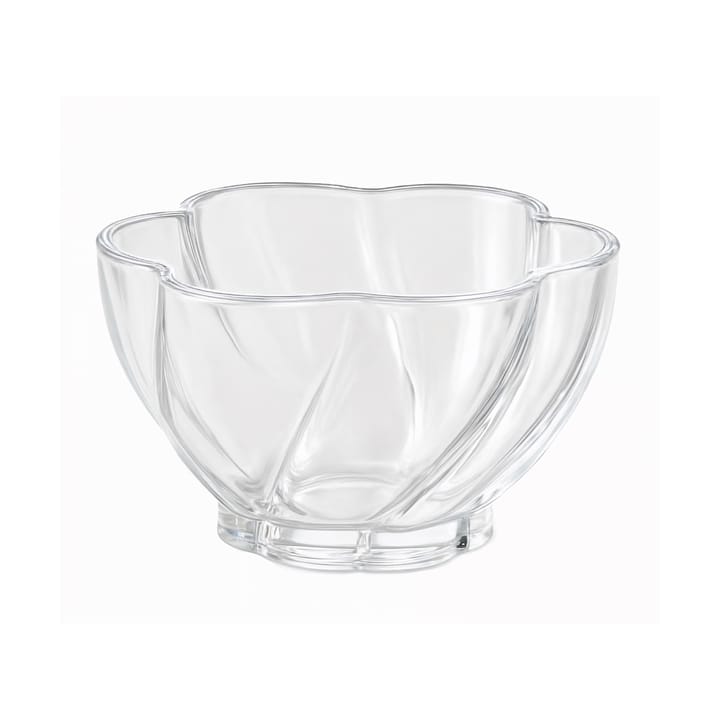 Twist ljuslykta-skål Ø10x5,5 cm - Clear - Cooee Design