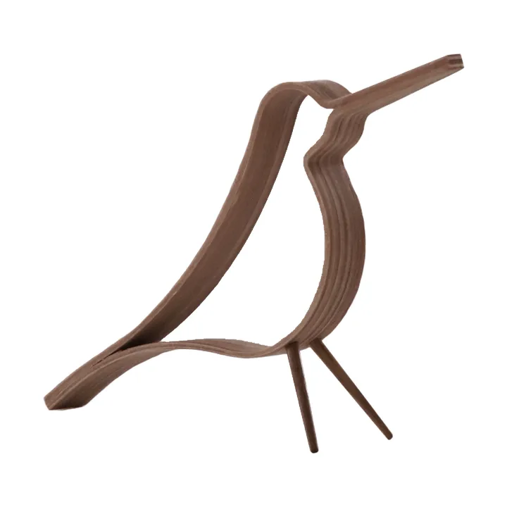 Woody Bird liten - Mörkbetsad ek - Cooee Design