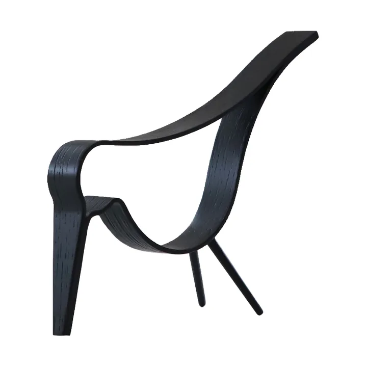 Woody Bird medium - Svartbetsad ek - Cooee Design