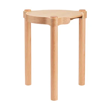 Woody rund pall - Ek, Ø38x46 cm - Cooee Design