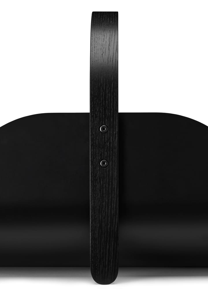 Woody vedkorg - Black stained oak - Cooee Design