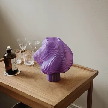 Soft Serve bordslampa - Lavender sorbet, Regular, 26 cm - Crème Atelier