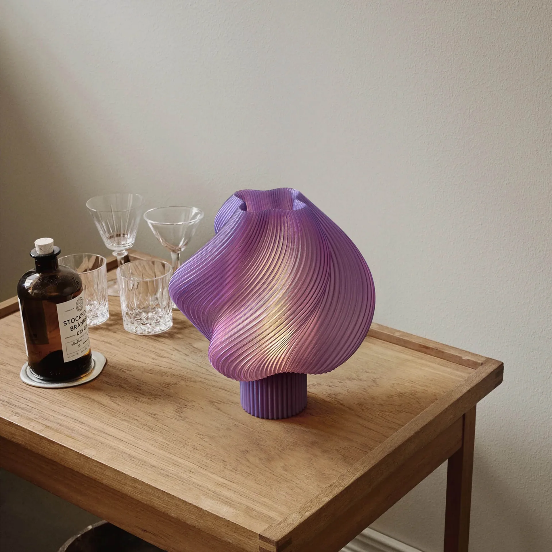 Soft Serve bordslampa, Lavender sorbet, Regular, 26 cm Crème Atelier