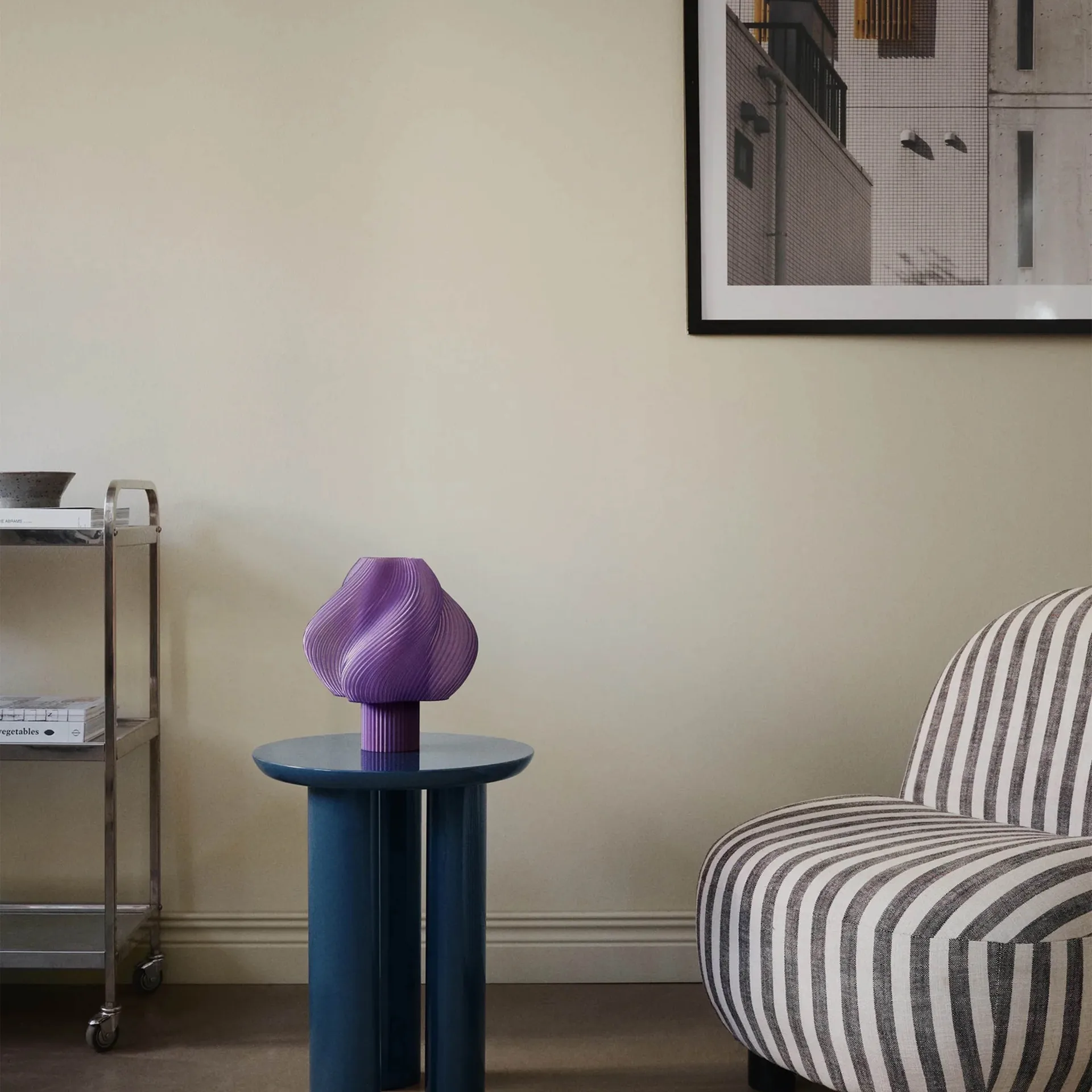 Soft Serve bordslampa, Lavender sorbet, Regular, 26 cm Crème Atelier