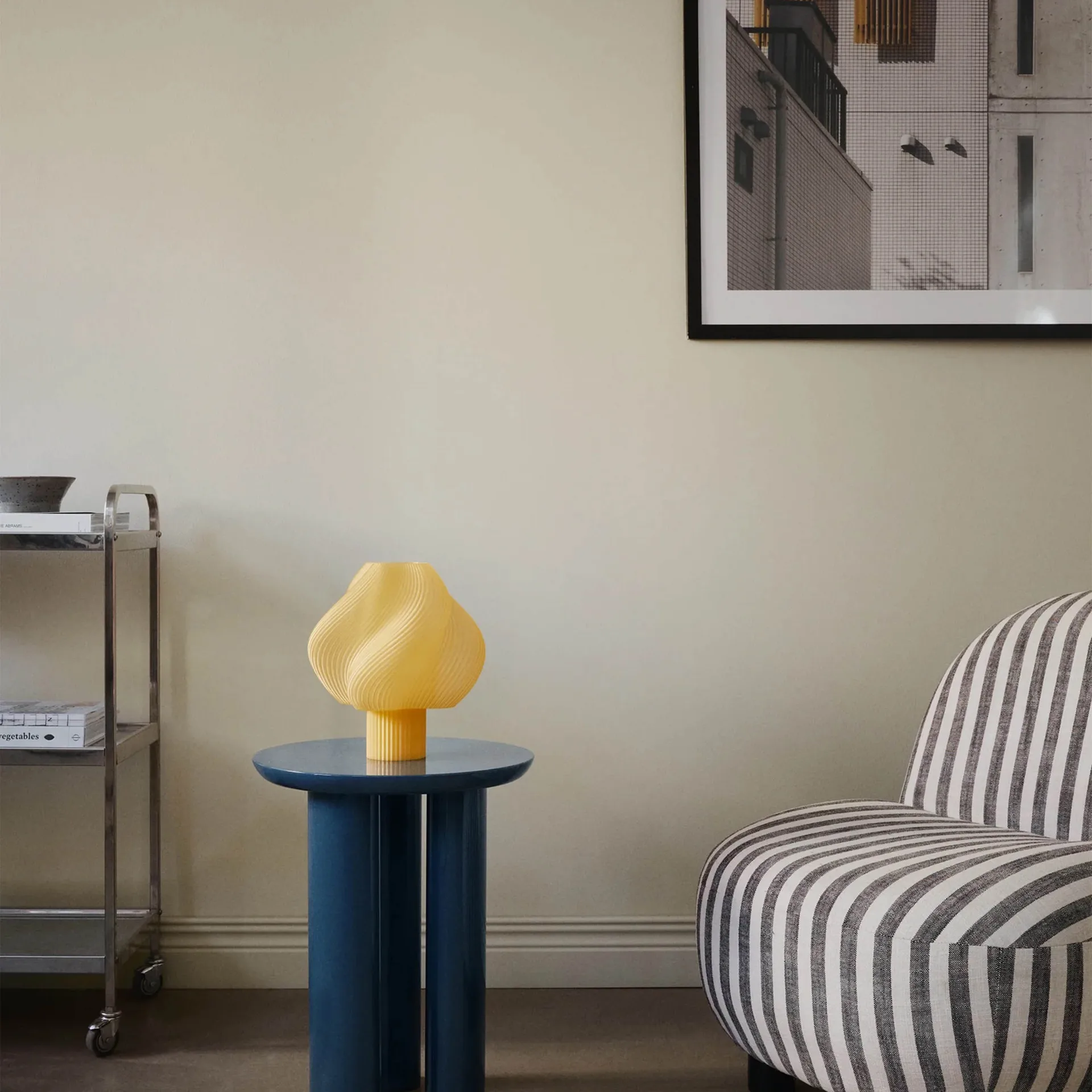 Soft Serve bordslampa, Limoncello sorbet, Regular, 26 cm Crème Atelier