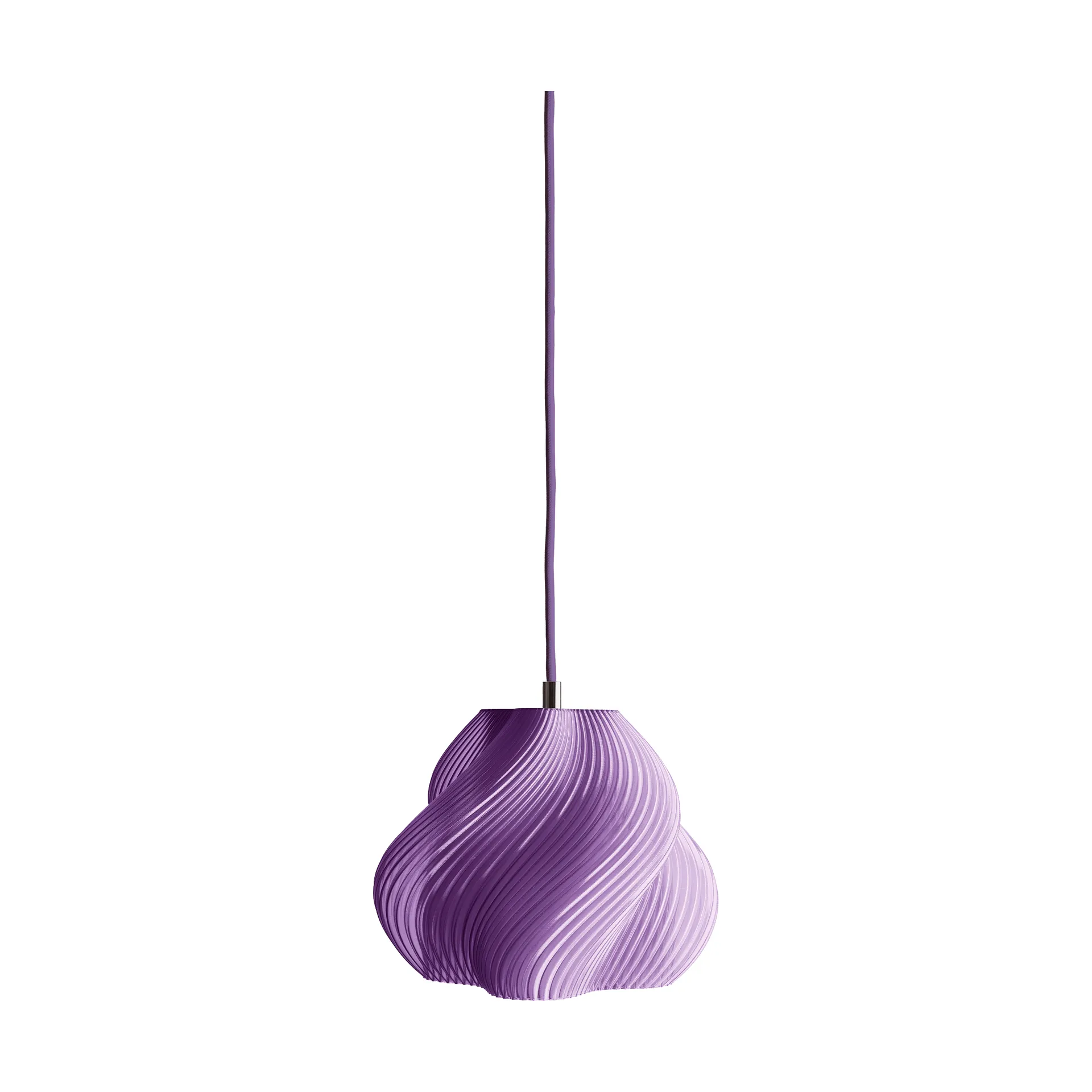 Soft Serve pendel, Lavender sorbet-brass, 01, 20 cm Crème Atelier