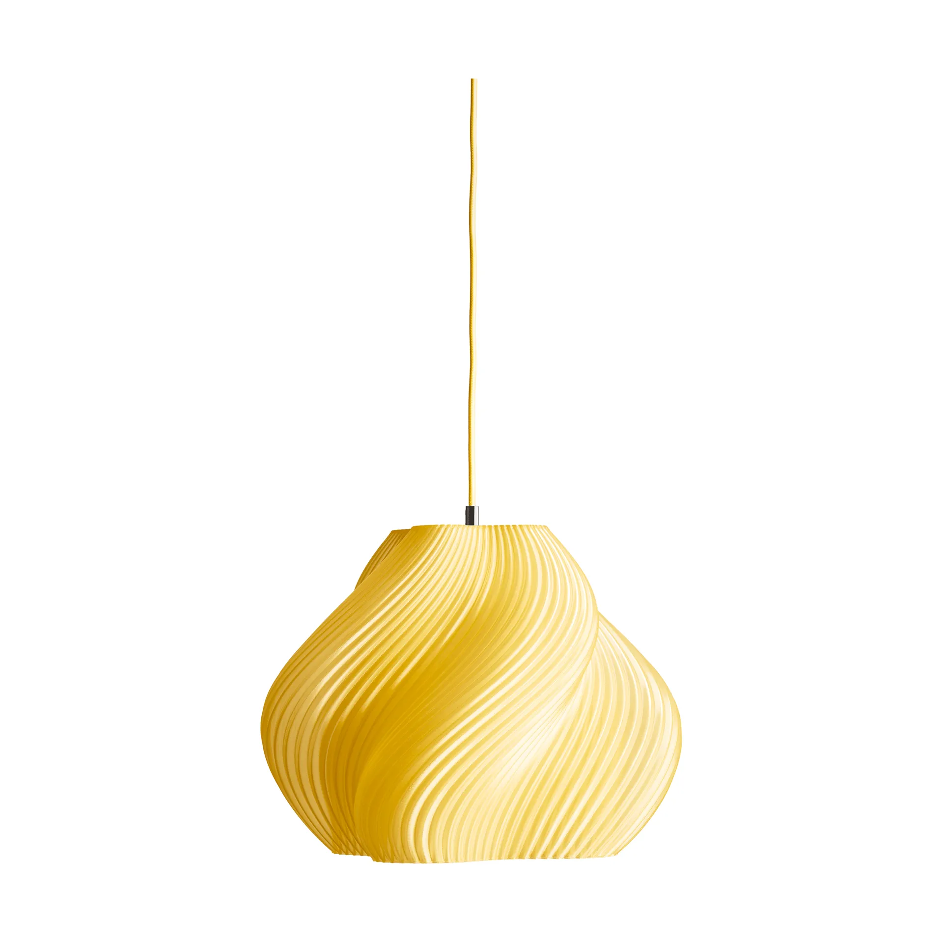 Soft Serve pendel, Limoncello sorbet-chrome, 03, 30 cm Crème Atelier