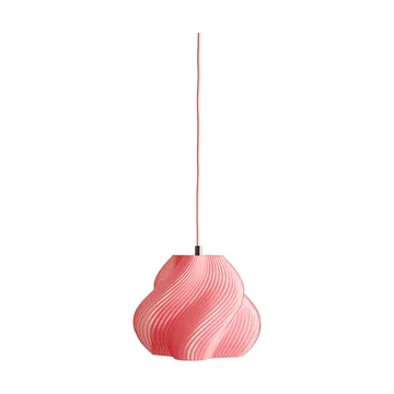 Soft Serve pendel - Peach sorbet-brass, 01, 20 cm - Crème Atelier