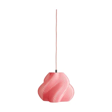 Soft Serve pendel - Peach sorbet-chrome, 01, 20 cm - Crème Atelier
