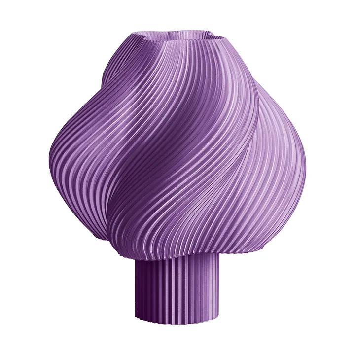 Soft Serve portabel bordslampa - Lavender sorbet, 23 cm - Crème Atelier