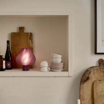 Soft Serve portabel bordslampa - Lavender sorbet, 23 cm - Crème Atelier