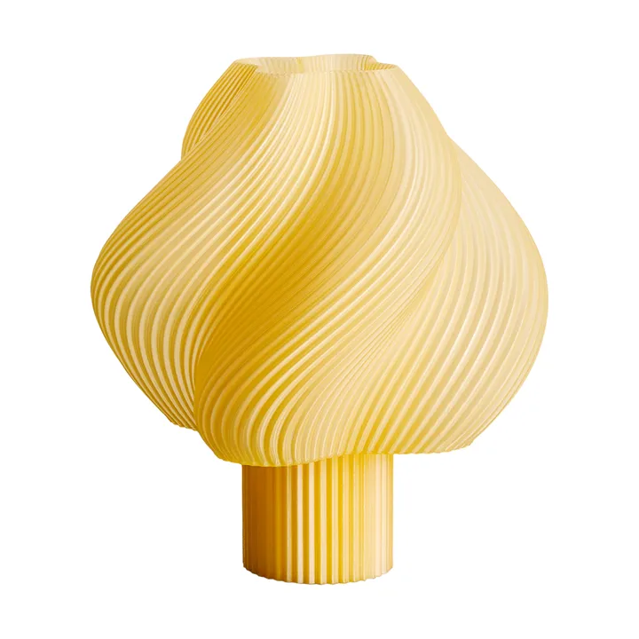 Soft Serve portabel bordslampa - Limoncello sorbet, 23 cm - Crème Atelier