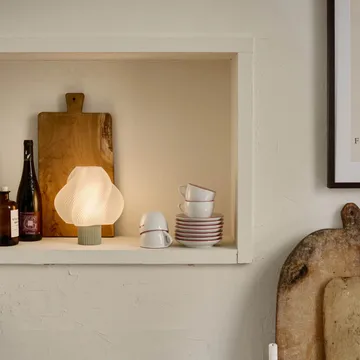 Soft Serve portabel bordslampa - Matcha, 23 cm - Crème Atelier