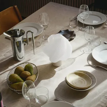 Soft Serve portabel bordslampa - Vanilla bean, 23 cm - Crème Atelier