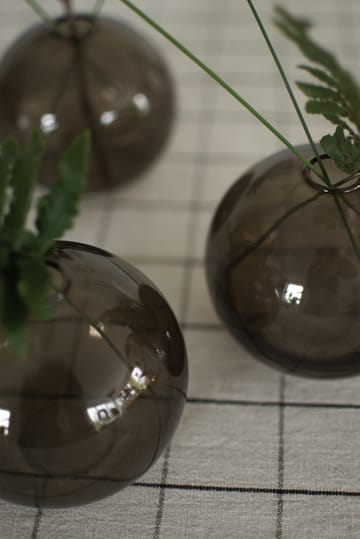 Ball vas Ø10 cm - Brown - DBKD