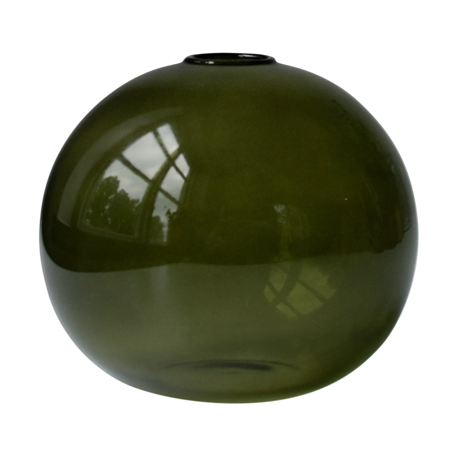 Ball vas Ø10 cm, Green DBKD