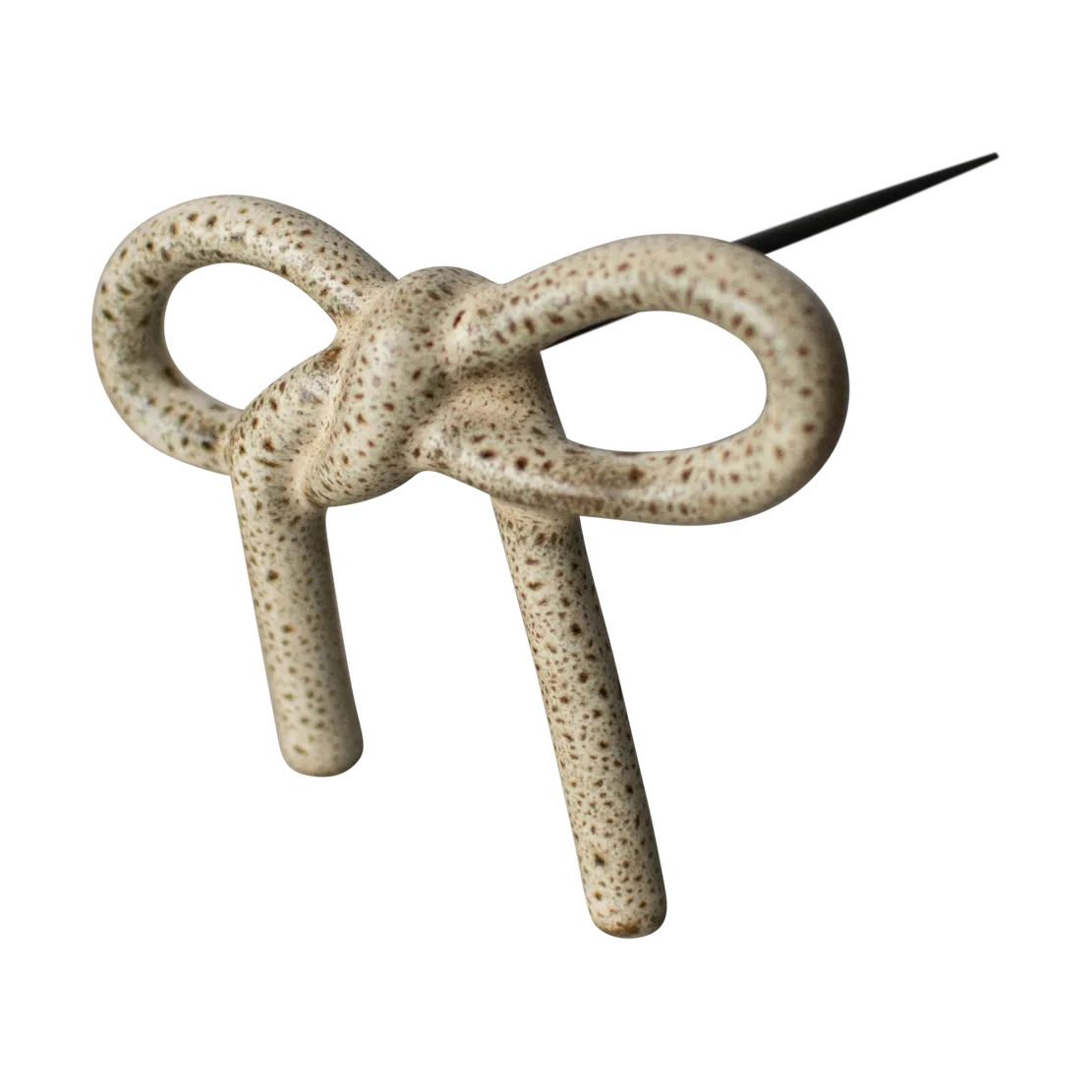 Bow blomdekoration, Beige DBKD