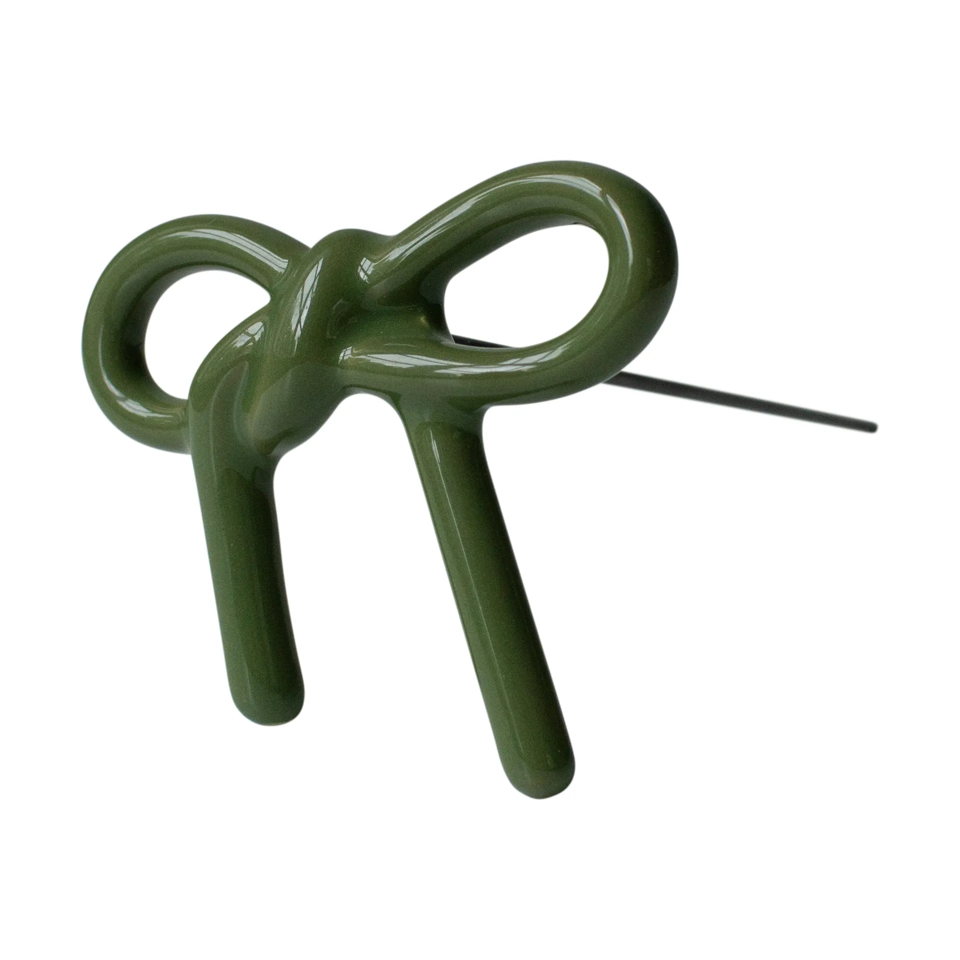 Bow blomdekoration, Shiny green DBKD
