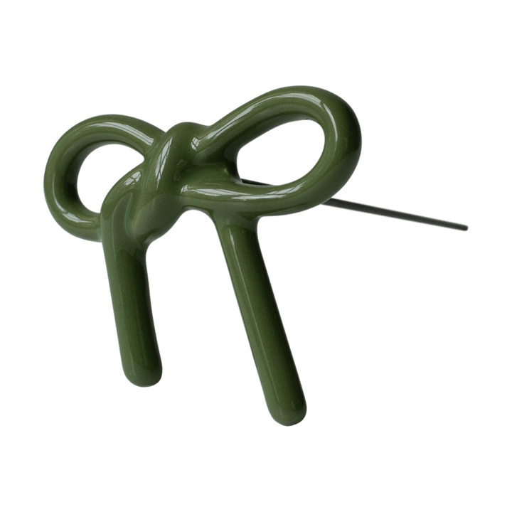 Bow blomdekoration - Shiny green - DBKD