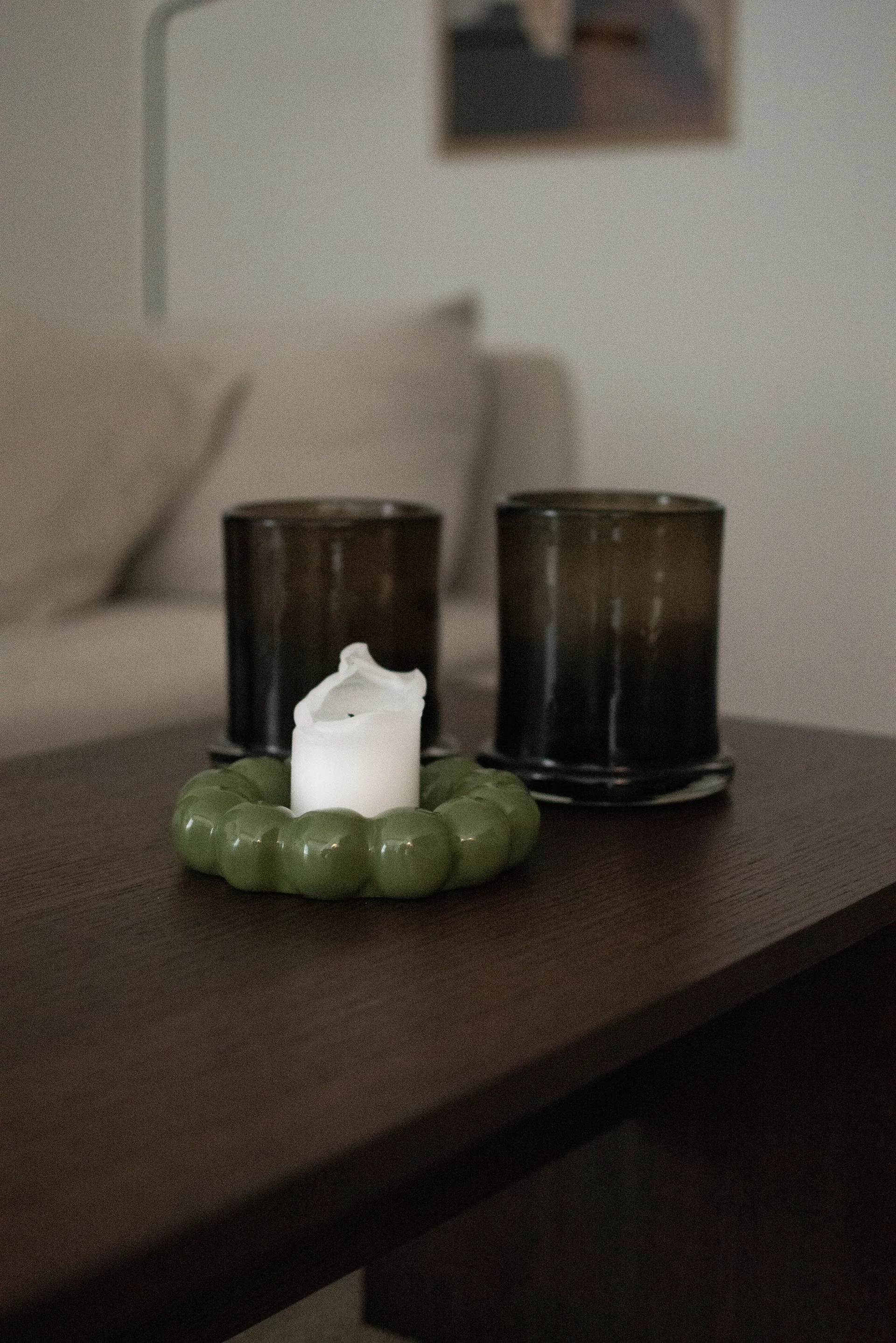 Bright ljusfat Ø17 cm, Shiny green DBKD