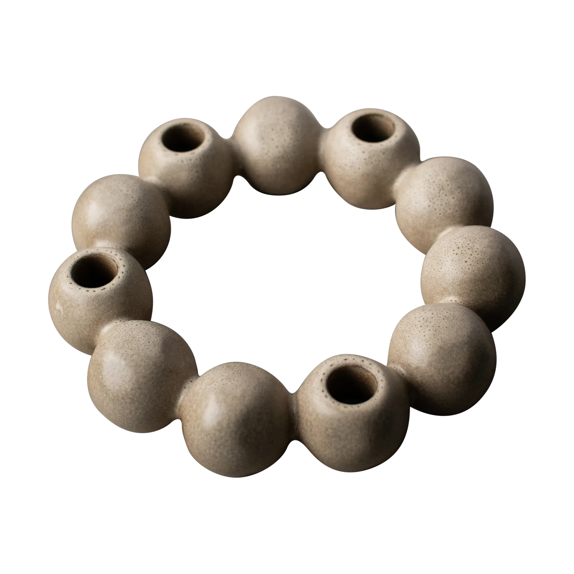 Bright ljusstake Ø27 cm, Beige DBKD