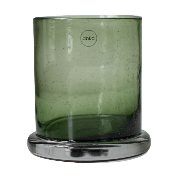 Bubble ljuslykta Ø14 cm - Green - DBKD