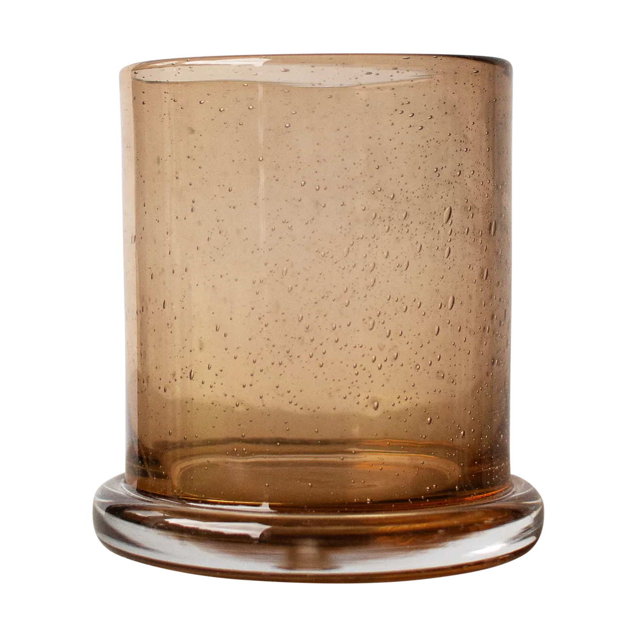 Bubble ljuslykta Ø14 cm, Rust DBKD