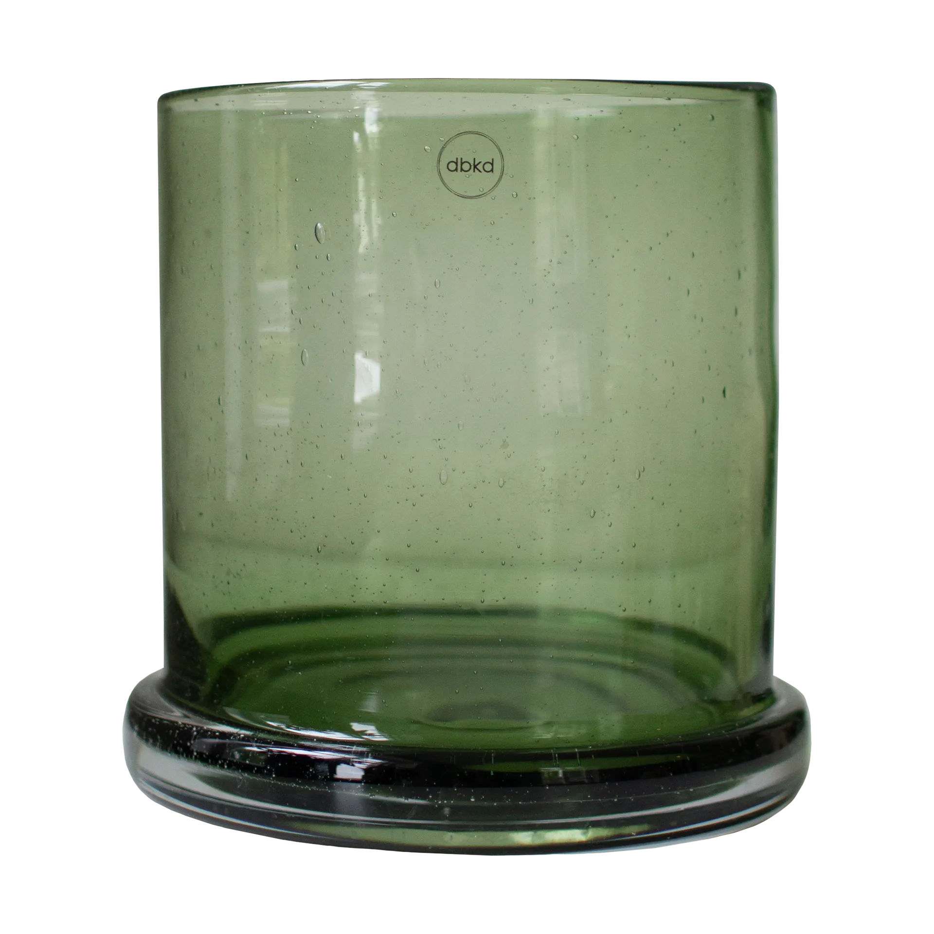 Bubble ljuslykta Ø20 cm, Green DBKD