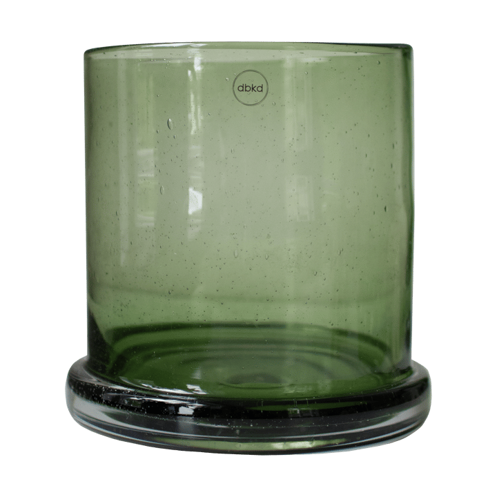 Bubble ljuslykta Ø20 cm - Green - DBKD