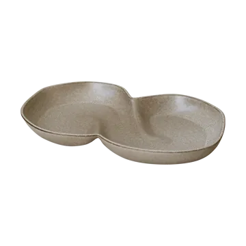 Bun uppläggningsfat 18x30 cm - Beige - DBKD