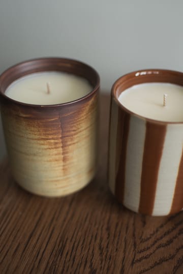 Burn doftljus 60 h - Creme-brown - DBKD