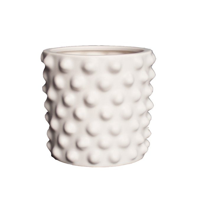 DBKD Cloudy kruka greige Mini o14 cm | Skandinavisk Design | Krukor | Grå