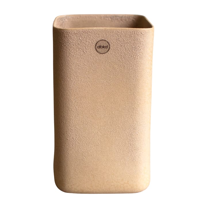 Cube kruka large 13 cm - Sand - DBKD