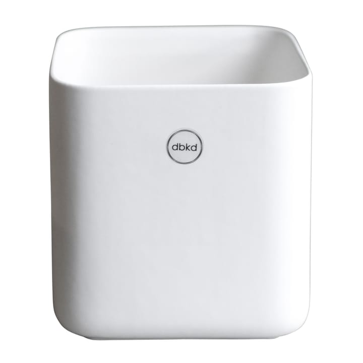 Cube kruka small 13 cm - Matte white - DBKD