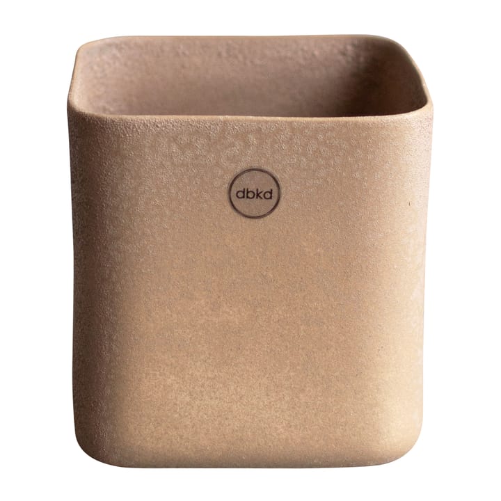 Cube kruka small 13 cm - Sand - DBKD