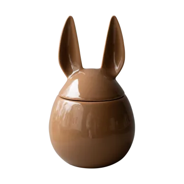 DBKD Eating rabbit skål stor - Shiny nougat - DBKD