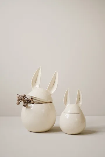 DBKD Eating rabbit skål stor - Vanilla - DBKD