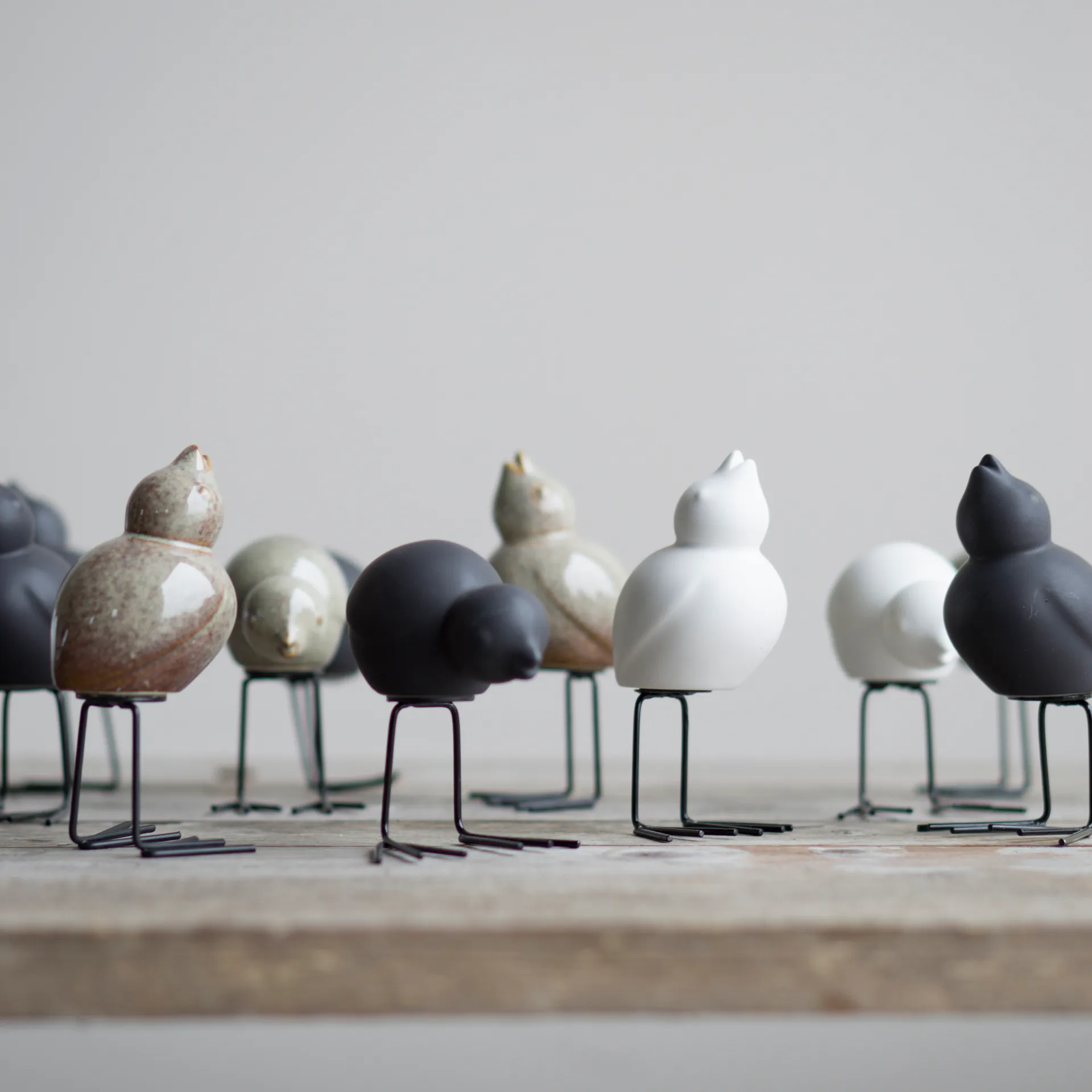 DBKD Swedish Birds påskdekoration 2-pack, Black DBKD