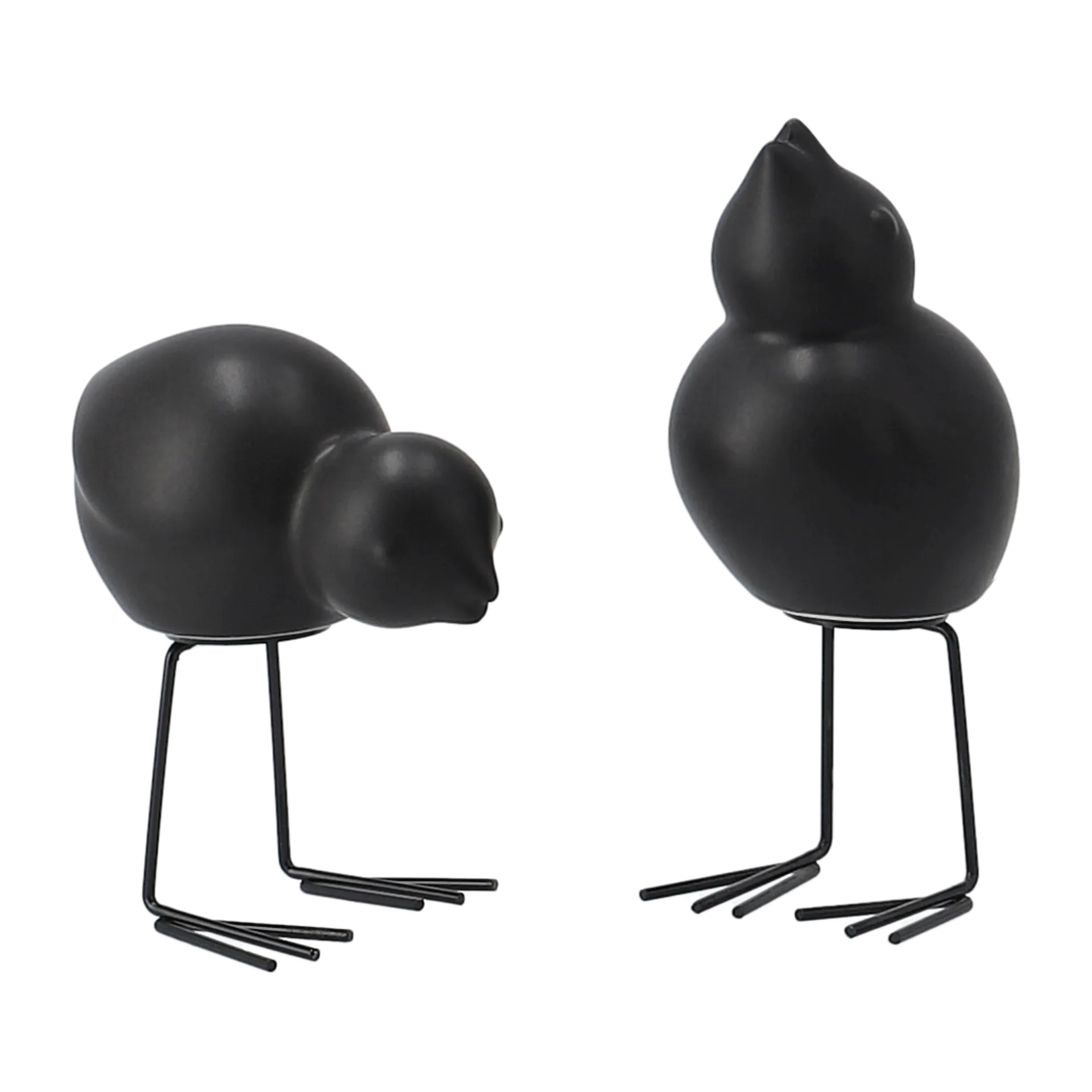 DBKD Swedish Birds påskdekoration 2-pack, Black DBKD